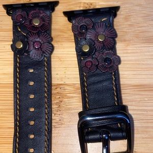 Coach tea rose Apple Watch strap 38/40 mm